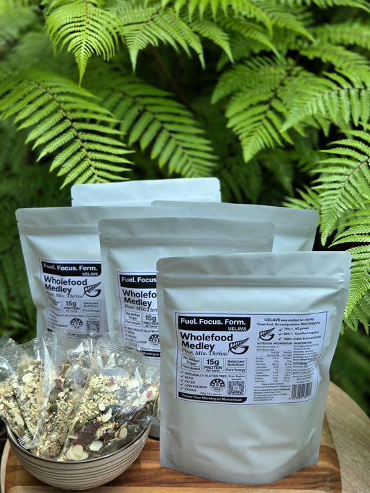 UELAV8 Wholefood Medley - 30 Sachets (5 × 6-Pack Bulk Buy)